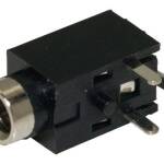 Jack connector 2.5mm 3-polig female PCB PJ-210B