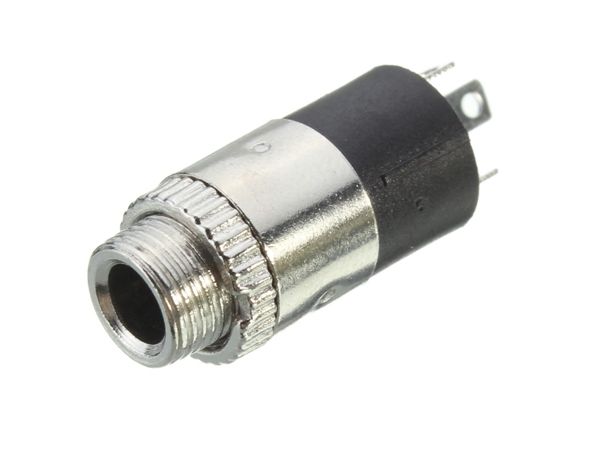 Jack connector 3.5mm 3-polig female inbouw PJ-392