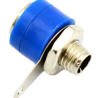 Banaanplug female 4mm Blauw 02