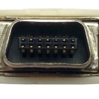 Centronics 14-pin connector met behuizing male voorkant