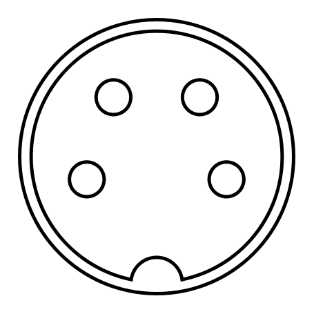 DIN-4 connector 216 icon