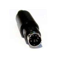 DIN-6 mini connector male zwart (PS2) 02