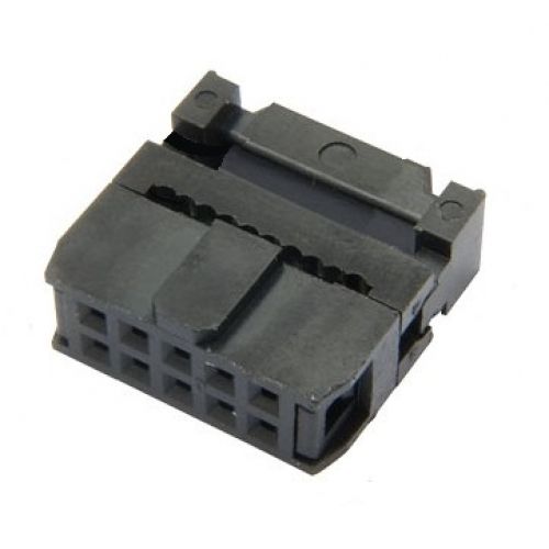 FC-10P 2x5 pin connector 2.54mm pitch