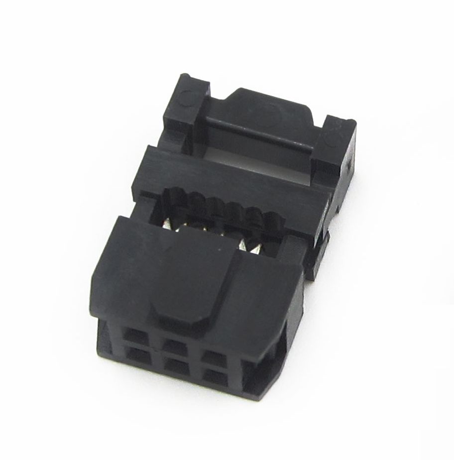 FC-6P 2x3 pin connector 2.54mm pitch