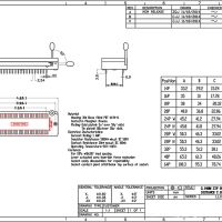 IC voet DIP-14 ZIF afmetingen