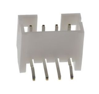 Connector JST-XH 2.54mm pitch 4-pin female horizontaal PCB