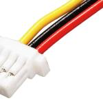 Connector JST-SH 1.0mm pitch 3-pin male met 20cm kabel