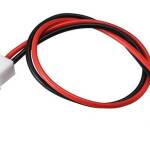 Connector JST-XH 2.54mm pitch 2-pin male-female LiPo 1S Balance 20cm 22AWG