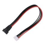 Connector JST-XH 2.54mm pitch 4-pin male-female LiPo 3S Balance 20cm 22AWG