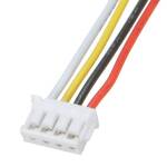 Connector JST-ZH 1.5mm pitch 4-pin male met 20cm kabel
