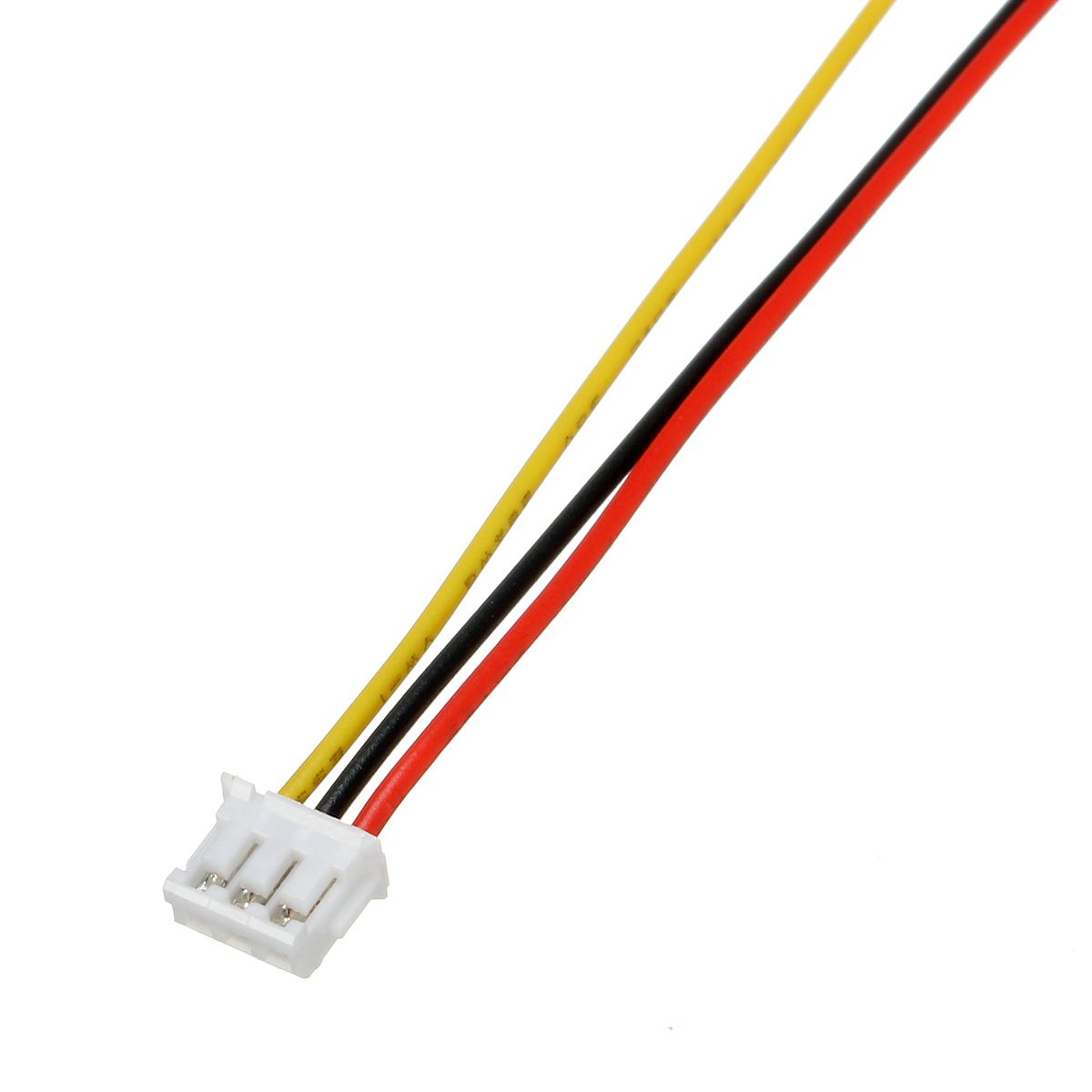 Connector JST micro 1.25mm pitch 3-pin male-male met 10cm kabel