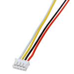 Connector JST micro 1.25mm pitch 4-pin male-male met 10cm kabel
