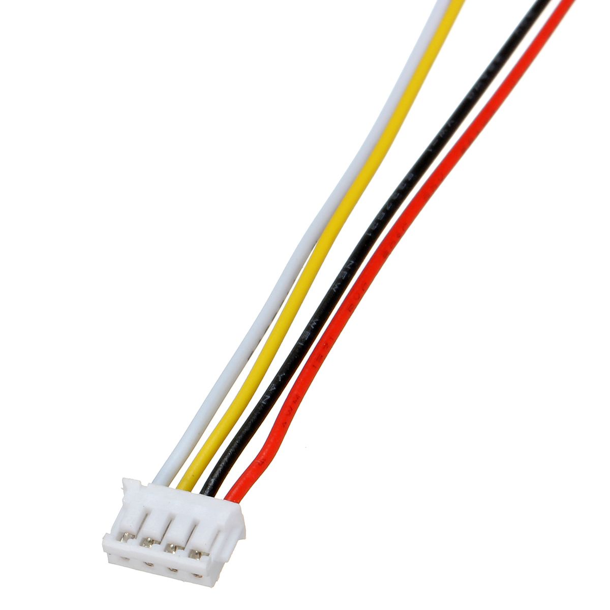 Connector JST micro 1.25mm pitch 4-pin male-male met 10cm kabel