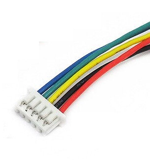 Connector JST micro 1.25mm pitch 5-pin male met 10cm kabel