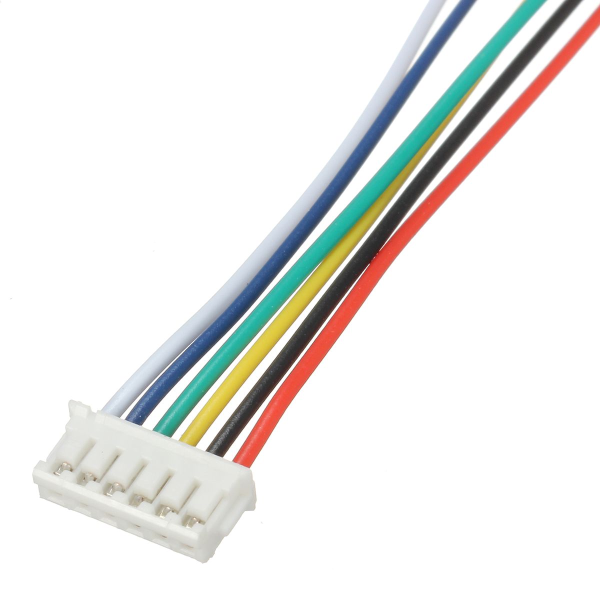 Connector JST micro 1.25mm pitch 6-pin male met 10cm kabel