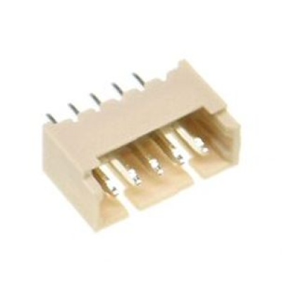 Connector JST micro 1.25mm pitch 5-pin female PCB