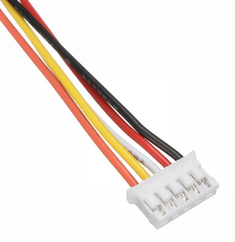 Connector JST-PH 2.0mm pitch 5-pin male met 30cm kabel