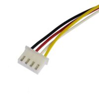 Connector JST-XH 2.54mm pitch 4-pin male met 20cm kabel