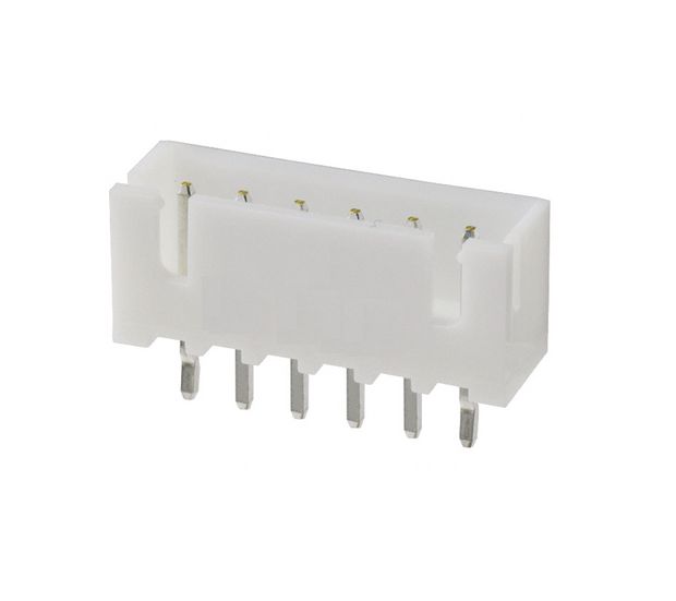 Connector JST-XH 2.54mm pitch 6-pin female PCB