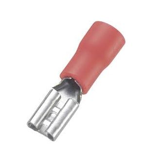 Kabelschoen lip female 0.5-1.5mm2 FDD1.25-110 rood