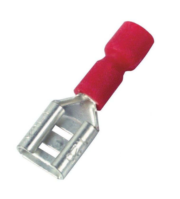 Kabelschoen lip female 0.5-1.5mm2 FDD1.25-250 rood
