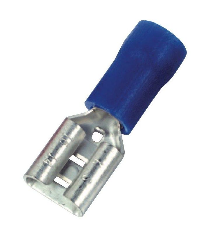 Kabelschoen lip female 1.5-2.5mm2 FDD2-250 blauw
