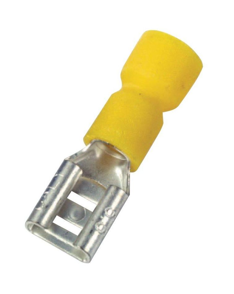 Kabelschoen lip female 4-6mm2 FDD5.5-250 geel