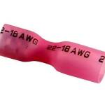 Kabelschoen lip female 0.75-1.5mm2 met isolatie krimpkous lijm waterdicht FDFD1.25-250 rood