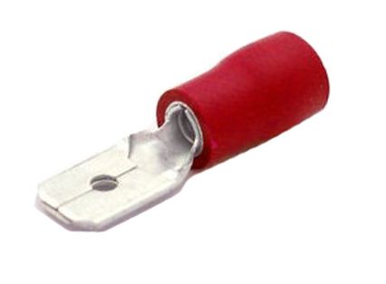 Kabelschoen lip male 0.5-1.5mm2 MDD1.25-250 rood