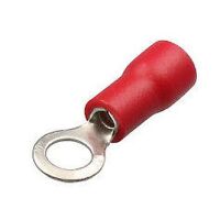 Kabelschoen ring 4mm 0.5-1.5mm2 RV1.25-4 rood