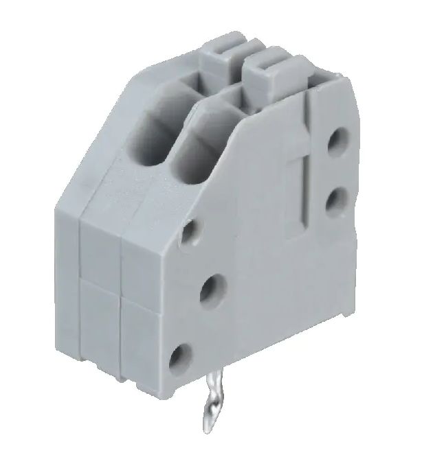 Klemblok Drukconnector 3.50mm pitch 2-polig 0.75mm2 KF250B-3.5 grijs