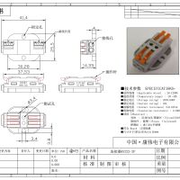 KV223-2P afmetingen sheet