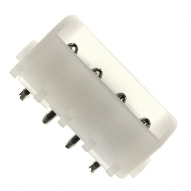 Molex LP4 4-pin connector female PCB wit