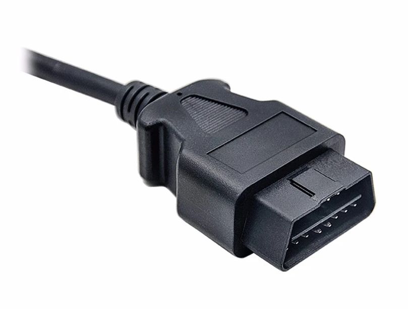 OBD2 16-pin verlengkabel J1962 zwart 04