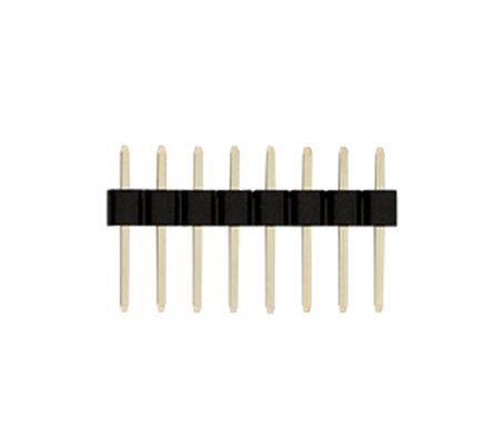 Pin headers male single row 8-pin (2