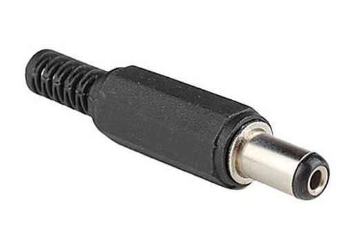 Power connector 5.5x2.1mm male lengte 9.5mm DC-022