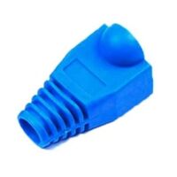 RJ connector 8P male cover blauw RJ45