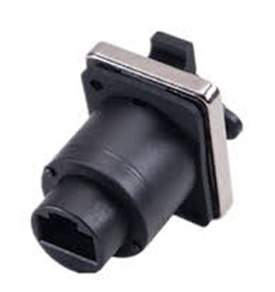 RJ connector 8P8C female inbouw terminal waterdicht IP65 02