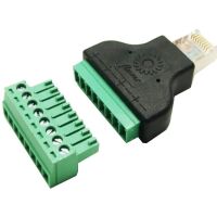 RJ connector 8P8C male met schroef terminal RJ45 03