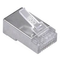 RJ connector 8P8C male transparant shielded RJ45 02