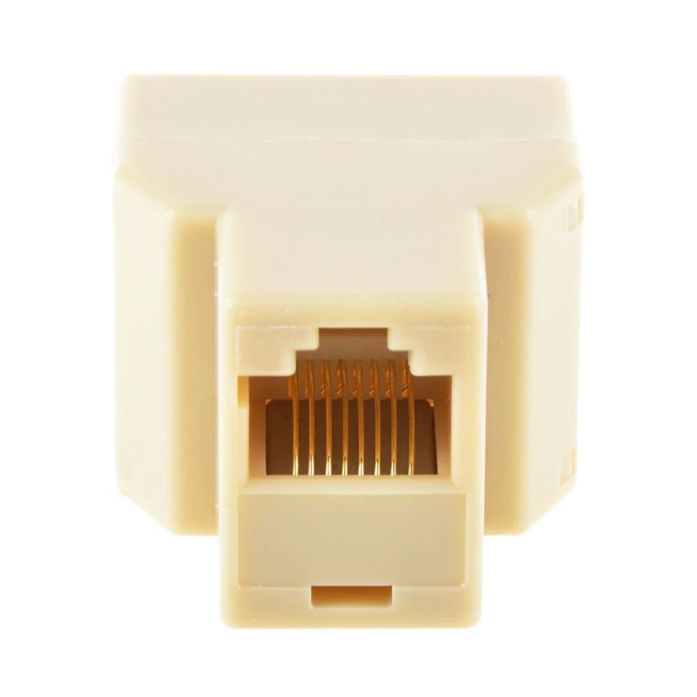 RJ45 CAT5E splitter t-stuk plastic 02