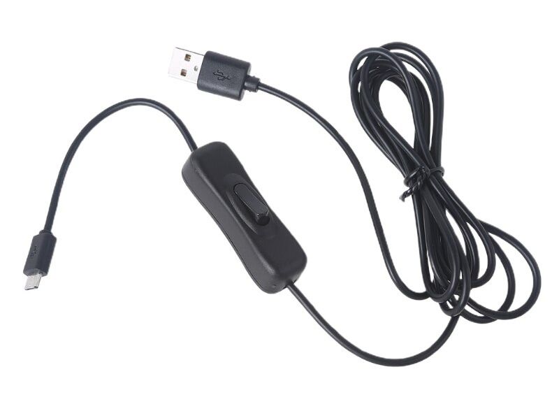 USB-A male naar USB micro male kabel met schakelaar 1 meter zwart 02