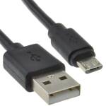 USB-A male naar USB-Micro male power kabel lengte 15cm zwart 02