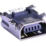 USB-mini connector female PCB SMD 03