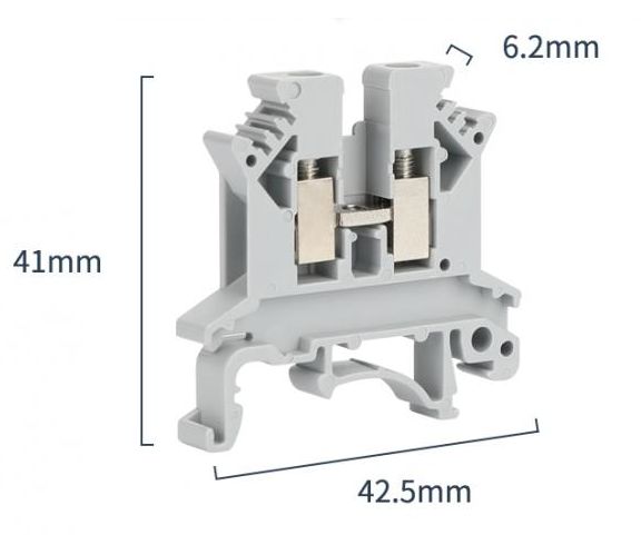 DIN Rail Terminal Block UK-2