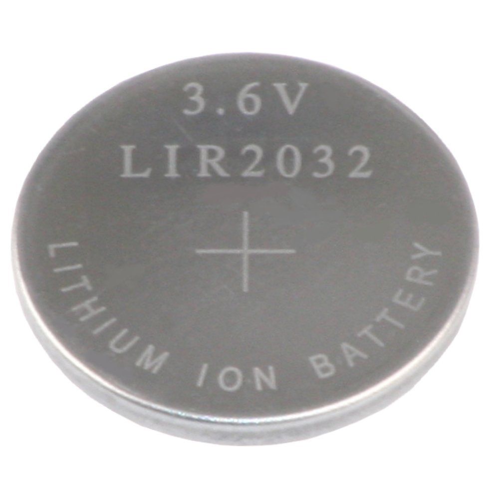 Batterij Knoopcel Li-ion oplaadbaar 3.6V 45 mAh LIR2032