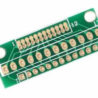 DIP naar DIP converter 12 pins pitch 1.25mm 2.0mm 2.54mm