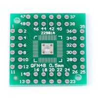 SMD naar DIP adapter 44 en 48 pins vierkant 02