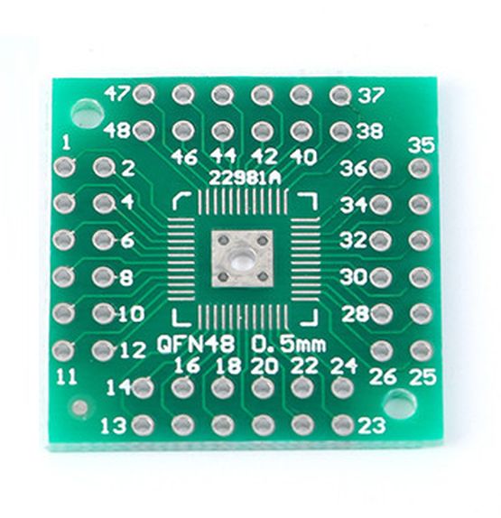 SMD naar DIP adapter 44 en 48 pins vierkant 02