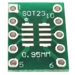 SMD naar DIP converter 10 pins SOP SSOP TSSOP SOT-23 adapter 02